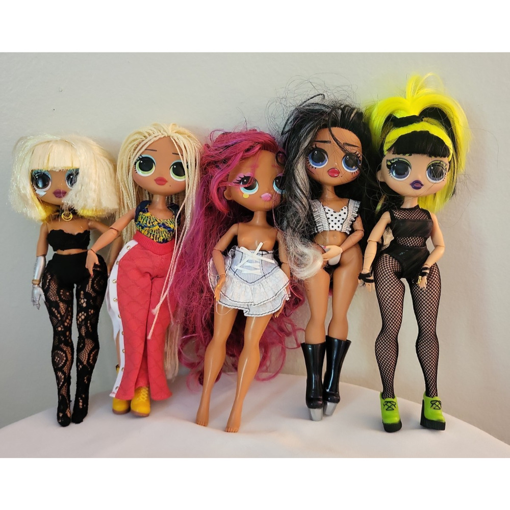 LOT OF 5 LOL Surprise OMG Remix Super Surprise Swag Fame Queen Movie Magic Rock